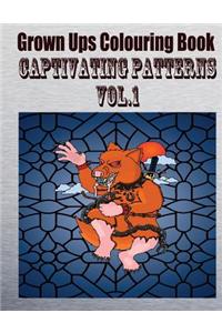 Grown Ups Colouring Book Captivating Patterns Vol.1 Mandalas