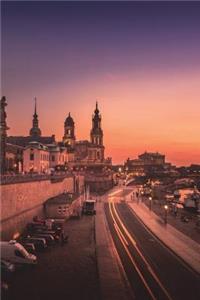 Winter Dresden After Sunset Journal