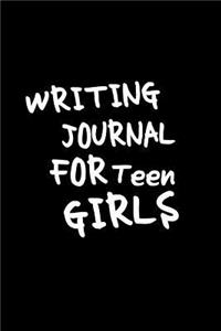 Writing Journal For Teen Girls