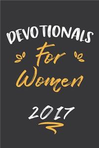 Devotionals For Women 2017
