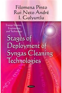 Stages of Deployment of Syngas Cleaning Technologies