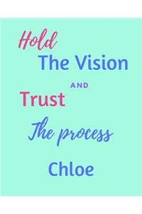 Hold The Vision and Trust The Process Chloe's