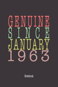 Genuine Since January 1963