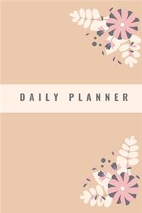 Daily Planner, Journal Planner ( 6 x9 inch 100 pages )