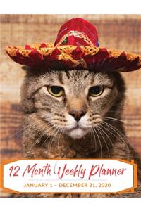 12 Month Weekly Planner