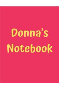 Donna's Notebook