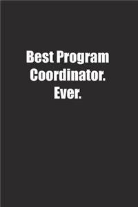 Best Program Coordinator. Ever.