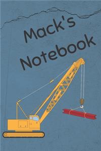 Mack's Notebook