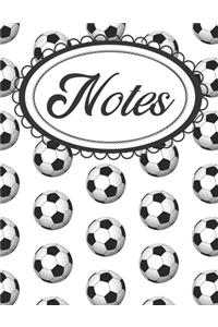Soccer Notebook for School Soccer Players
