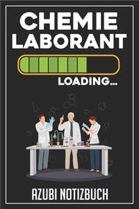 Chemielaborant Loading... Azubi Notizbuch