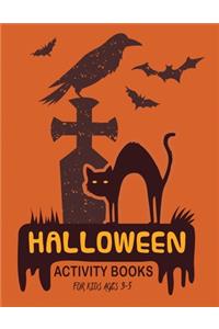 Halloween Activity Books for Kids Ages 3-5