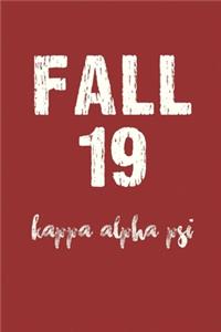 Fall 19 Kappa Alpha Psi