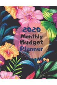 Monthly Budget Planner 2020