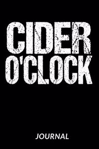 Cider O'Clock Journal