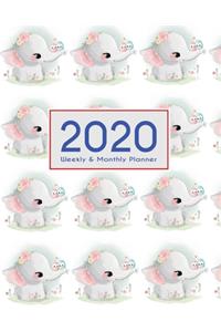 2020 Planner Weekly & Monthly 8.5x11 Inch