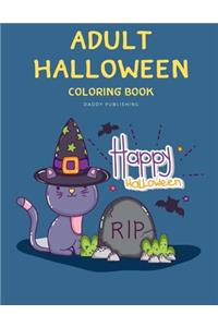 Adult Halloween Coloring Book