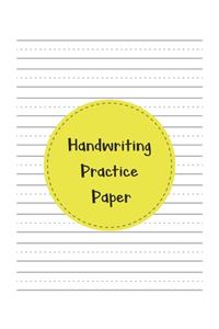 Handwriting Practice Paper