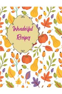 Wonderful Recipes