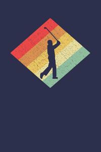 Golfer Notizbuch