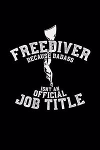 Freediver Job title
