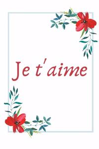 Je t'aime