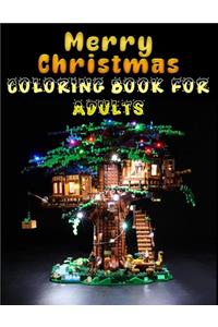 Merry Christmas Coloring Book for Adults