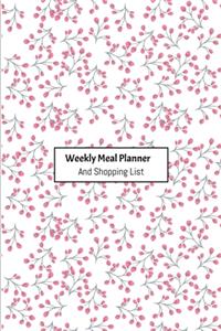 Weekly Meal Planner And Shopping List