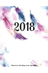 2018 Planner Weekly and Monthly