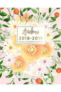 Academic 2018-2019 Weekly Splendid Planner