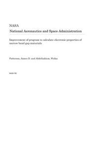 Improvement of Program to Calculate Electronic Properties of Narrow Band Gap Materials