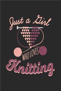 Just A Girl Who Loves Knitting