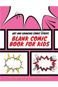 Blank Comic Book for Kids