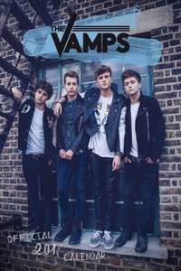 The Vamps Official 2017 A3 Calendar