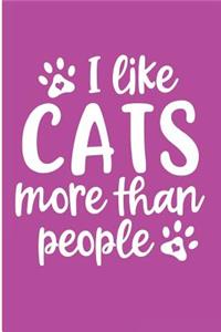 I Like Cats More Than People