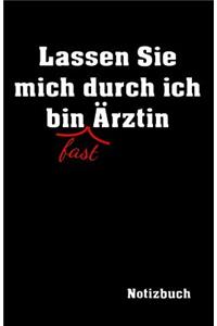 Ärztin Notizbuch