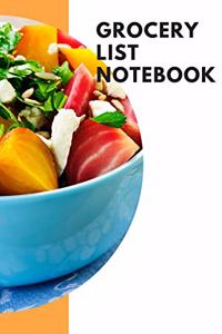 Grocery List Notebook