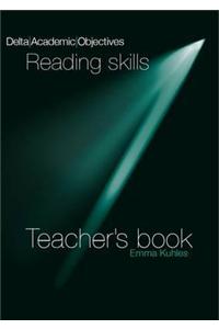 Delta Academic Objectives: Reading Skills
