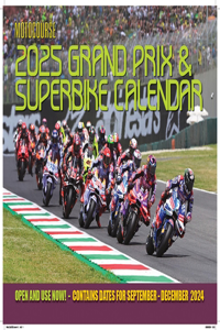 MOTOCOURSE 2025 Grand Prix and Superbike Calendar