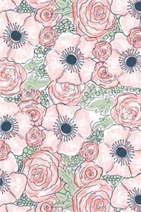 Bullet Journal Notebook Summer Roses