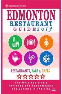 Edmonton Restaurant Guide 2019