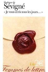 Je Vous Ecris Tous Jours