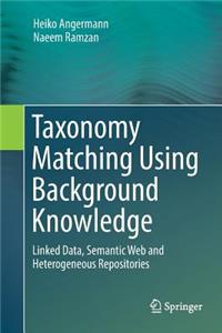 Taxonomy Matching Using Background Knowledge