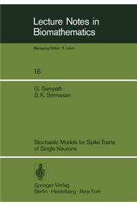 Stochastic Models for Spike Trains of Single Neurons