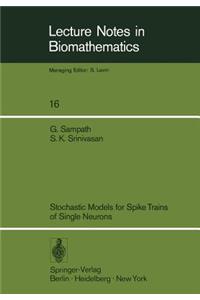 Stochastic Models for Spike Trains of Single Neurons