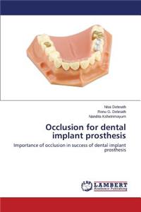 Occlusion for Dental Implant Prosthesis