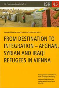 From Destination to Integration - Afghan, Syrian and Iraqi Refugees in Vienna