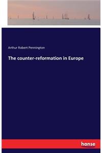 counter-reformation in Europe