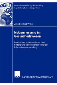 Nutzenmessung Im Gesundheitswesen