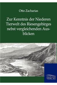 Zur Kenntnis der Niederen Tierwelt des Riesengebirges nebst vergleichenden Ausblicken