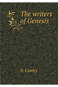 The Writers of Genesis